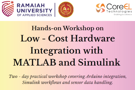 2-Day Workshop: Low-Cost Hardware Integration with MATLAB/Simulink